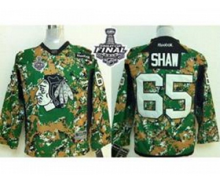 youth nhl jerseys chicago blackhawks #65 shaw camo[2015 stanley 