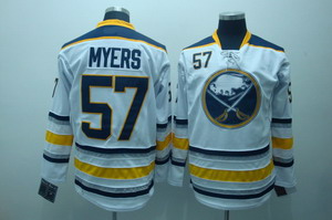 Buffalo Sabres Jerseys 57 Tyler Myers Away White Hockey Jersey