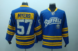 Buffalo Sabres Jerseys 57 Tyler Myers DK blue Hockey Jersey 2011