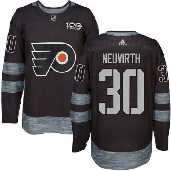 Mens Adidas Philadelphia Flyers 30 Michal Neuvirth Premier Black