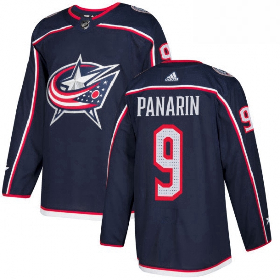 Mens Adidas Columbus Blue Jackets 9 Artemi Panarin Authentic Nav