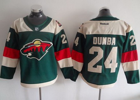 Wild #24 Matt Dumba Green 2016 Stadium Series Stitched NHL Jersey