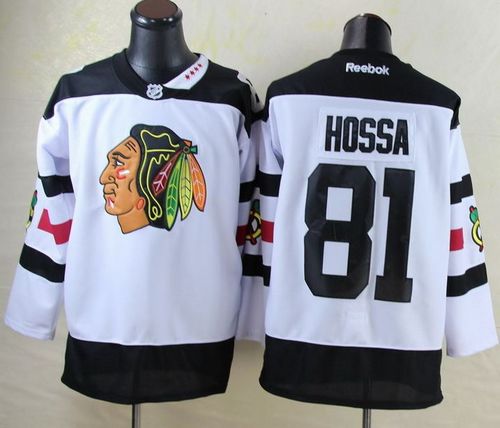 Blackhawks #81 Marian Hossa White 2016 Stadium Series Stitched NHL Jersey 7880 44459