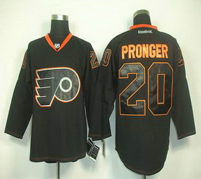 Philadelphia Flyers #20 Chris Pronger black ice Premier Jersey