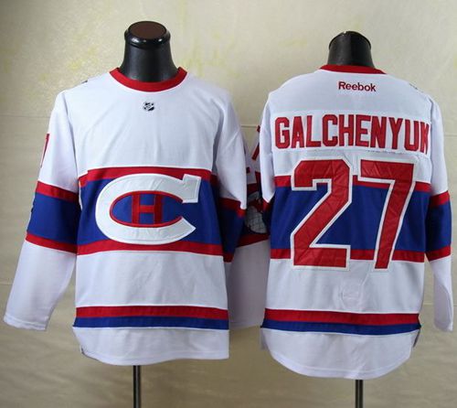 Montreal Canadiens #27 Alex Galchenyuk White New CH Stitched NHL