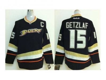 NHL Jerseys Anaheim Ducks #15 Getzlaf black[2014 new][patch C]