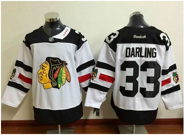 Blackhawks #33 Scott Darling White 2016 Stadium Series Stitched NHL Jersey