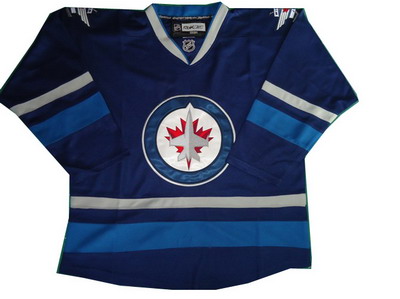 NHL New york jet Blank blue jerseys