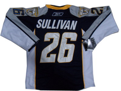 Nashville Predators #26 Steve Sullivan Dark Blue Jersey Ice Hockey Jerseys