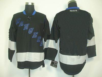 New York Rangers blank black ice JERSEYS