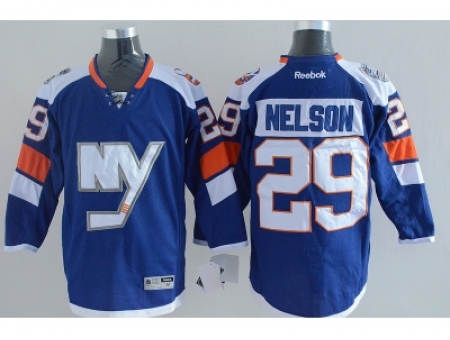 NHL New York Islanders #29 nelson Venues blue jerseys