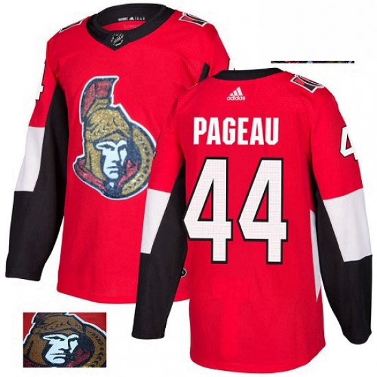 Mens Adidas Ottawa Senators 44 Jean Gabriel Pageau Authentic Red