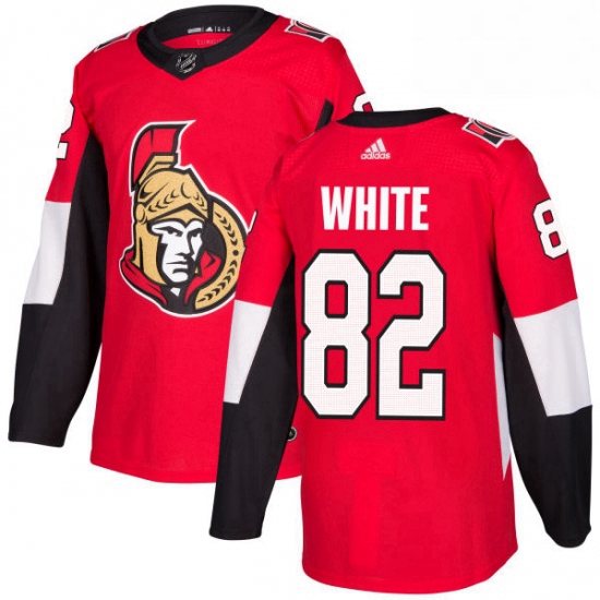 Mens Adidas Ottawa Senators 82 Colin White Premier Red Home NHL Jersey