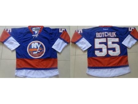 New York Islanders #55 Johnny Boychuk Baby Blue Stitched NHL Jersey