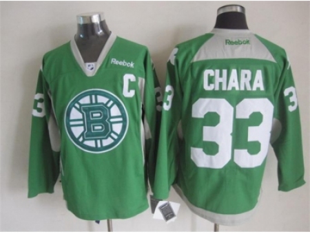 NHL Boston Bruins 33 Zdeno Chara green jerseys