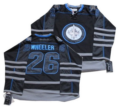 Winnipeg Jets #26 Blake Wheeler black ice Jersey