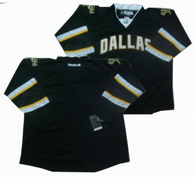 Dalls Stars blank Black Jerseys