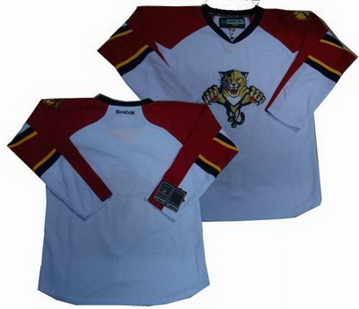 Florida panthers blank white jerseys