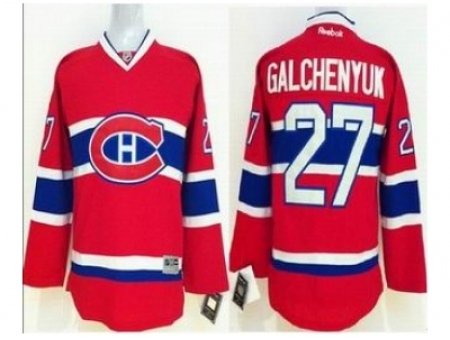 Youth nhl jerseys montreal canadiens #27 galchenyuk red