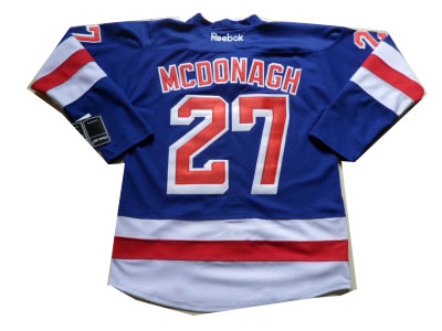 NHL Jerseys New York Rangers #27 Mcdonagh LT Blue Jerseys