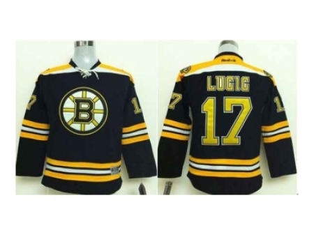 Youth nhl jerseys boston bruins #17 lucic black