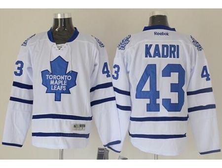 Toronto Maple Leafs #43 Nazem Kadri White Road Stitched NHL Jersey