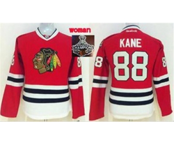 women nhl jerseys chicago blackhawks #88 kane red[2015 winter cl