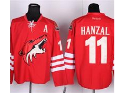 NHL Jerseys Phoenix Coyotes #11 HANZAL red Jersey