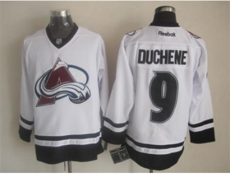 NHL Colorado Avalanche #9 Matt Duchene white-black jerseys