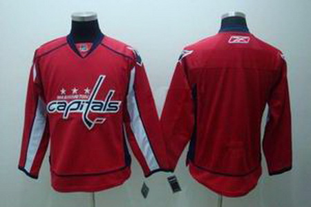 KIDS Washington Capitals blank red jerseys