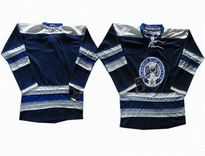 Columbus Blue Jackets Blank Blue Third jerseys