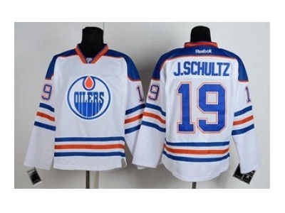 NHL Jerseys Edmonton Oilers #19 j.schultz white[j.schultz]