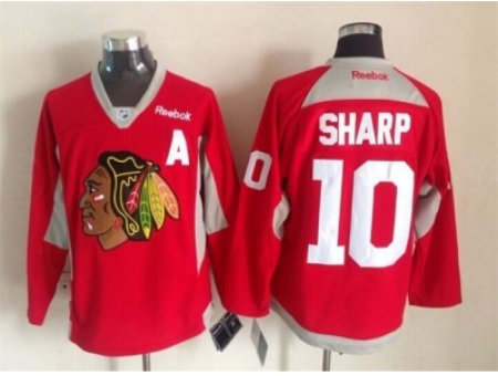 NHL Chicago Blackhawks #10 Patrick Sharp red jerseys New