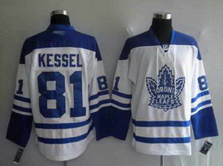 KIDS Toronto Maple Leafs jerseys 81 KESSEL WHITE