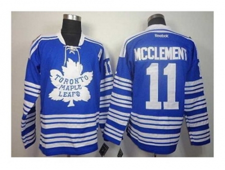 NHL Jerseys Toronto Maple Leafs #11 Mcclement blue[2014 winter classic]