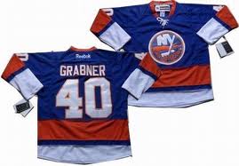 NHL New York Islanders #40 Michael Grabner Baby Blue Home Jersey