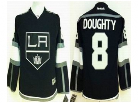 Youth nhl jerseys los angeles kings #8 doughty black