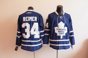 Toronto Maple Leafs 34 REIMER BLUE JERSEY