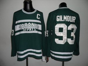 Toronto Maple Leafs 93 gilmour green jersey