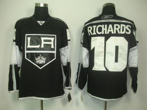 Los Angeles Kings 10 Mike Richards black jersey