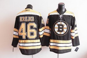 Boston Bruins 46 krejci black jersey