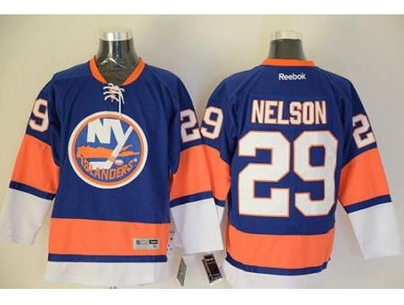 New York Rangers #29 Brock Nelson Baby Blue Stitched NHL Jersey