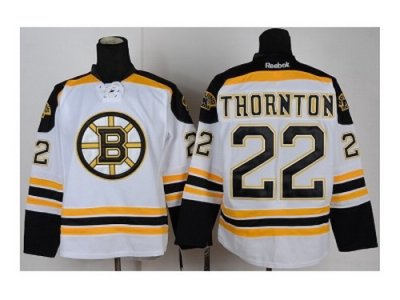 NHL Jerseys Boston Bruins #22 Thornton White Jerseys