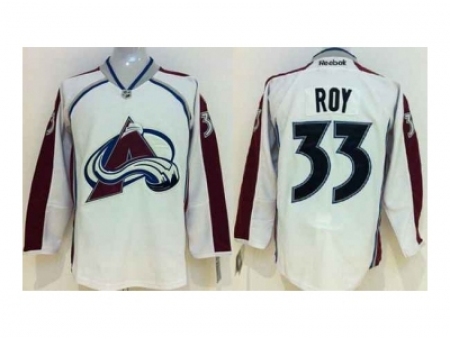 NHL Jerseys Colorado Avalanche #33 Roy white