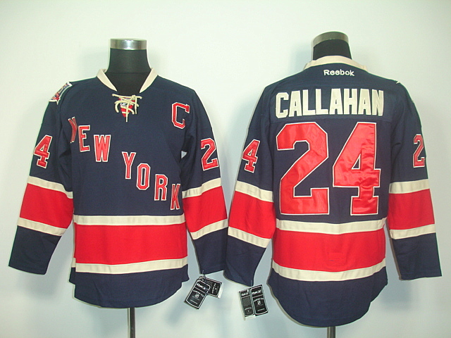 New York Rangers #24 Callahan D.Blue 85TH