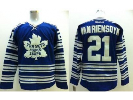 Toronto Maple Leafs 21 van Riemsdyk 2014 Winter Classic Blue NHL Jersey