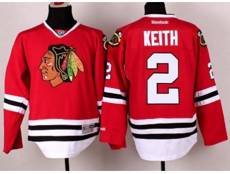 Chicago Blackhawks 2 Duncan Keith Red Hockey NHL Jerseys