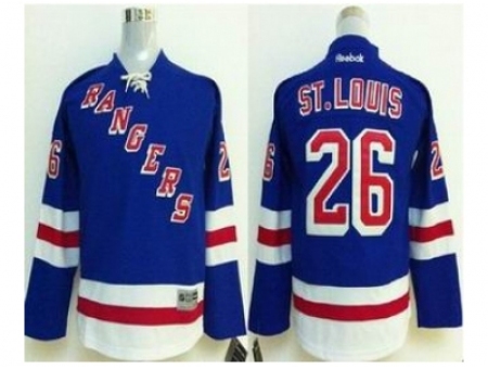 Youth nhl jerseys new york rangers #26 st.louis blue