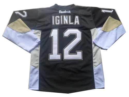 nhl jerseys pittsburgh penguins #12 lginla black