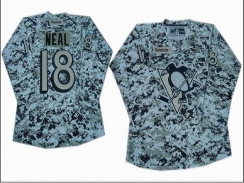 NHL Jerseys Pittsburgh Penguins #18 Neal Camo Jerseys